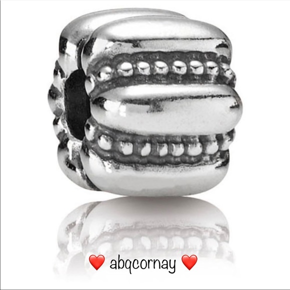 EUC Pandora 790446 Sterling Silver Crazy Clip - RETIRED - Picture 1 of 9